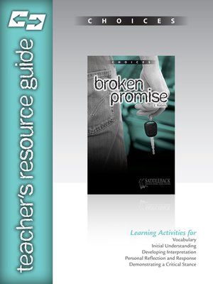 cover image of Broken Promise Teacher Resource Guide
